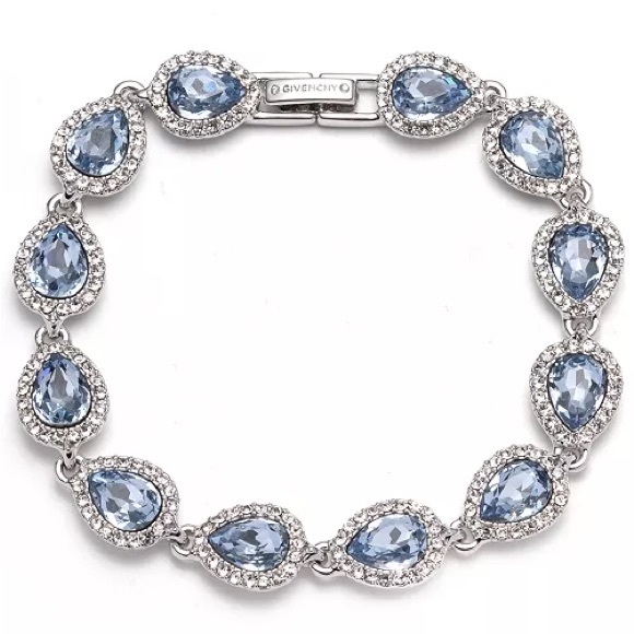Givenchy Blue Crystal Bracelet - Picture 1 of 4